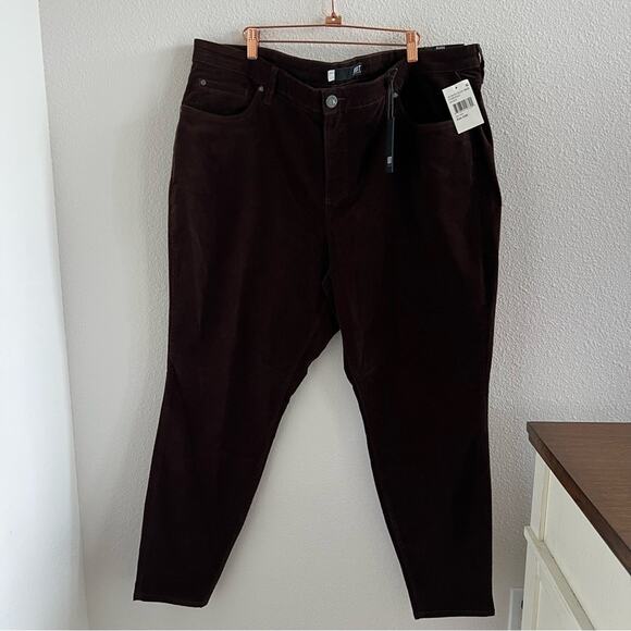Kut from the Kloth Pants - NWT Kut From The Kloth Diana Skinny Brownie Brown Pants 22W